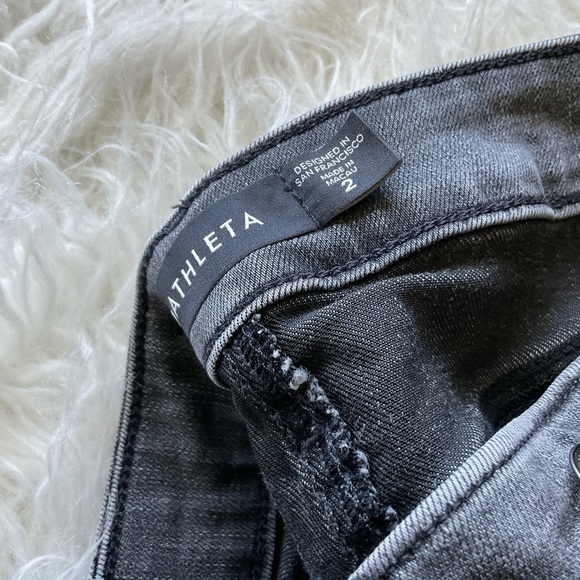 Athleta Sculptek Ultra Skinny Grey Wash Jeans - Picture 7 of 9